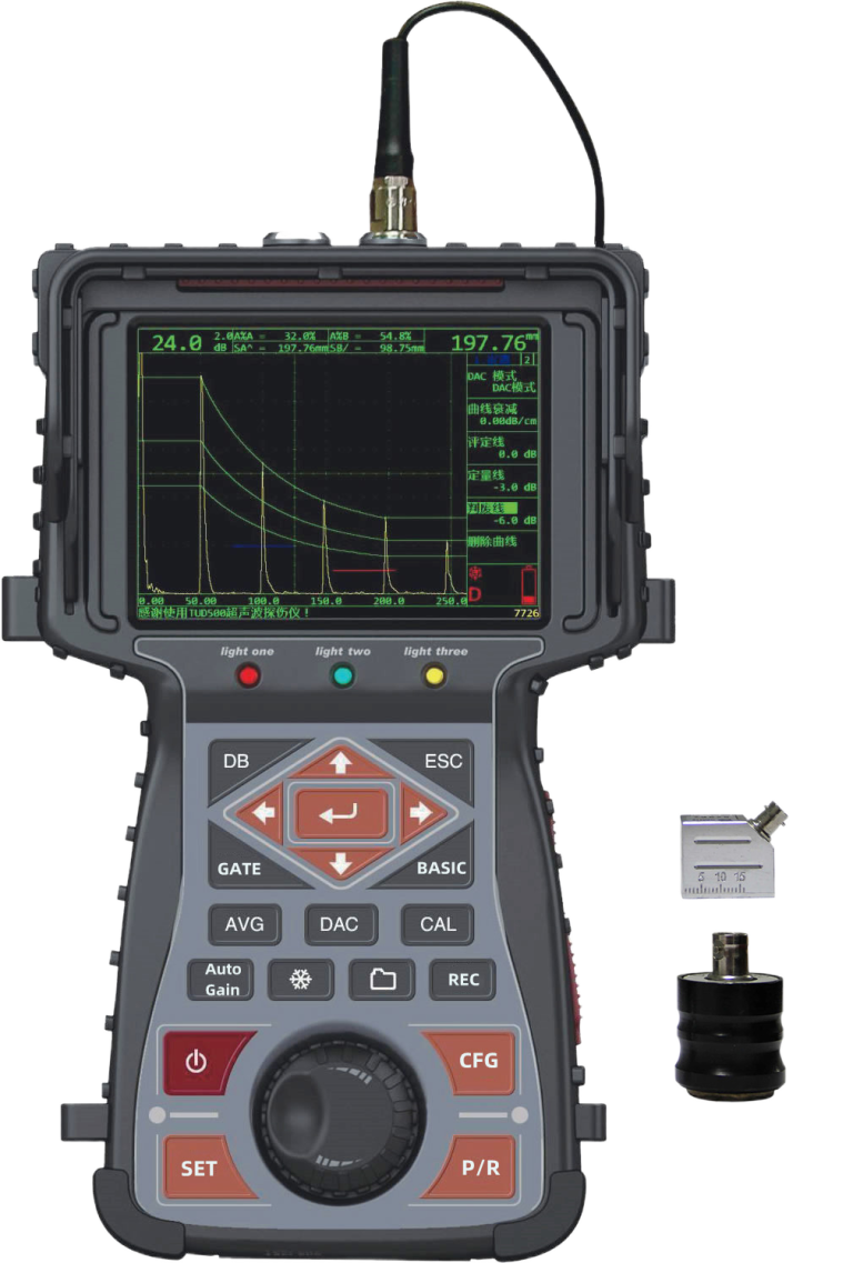 How to set the gate of digital ultrasonic flaw detector?