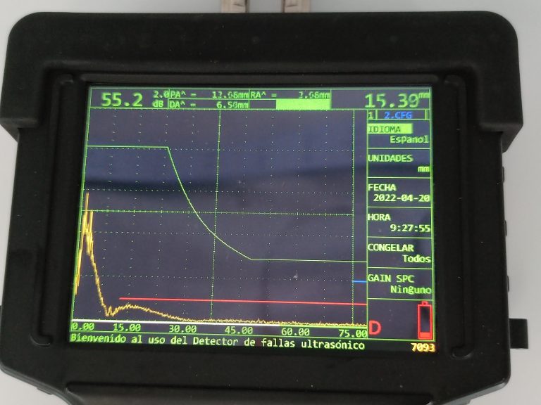 Como fazer a curva AVG com detector ultrassônico de falhas？