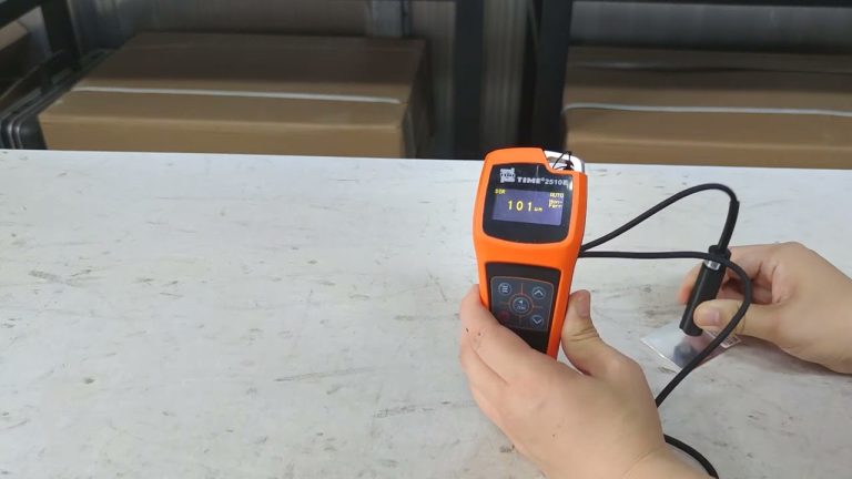 Medidor de espessura de revestimento TIME2510E. Fábrica na China de medidor de espessura, testador de rugosidade, dureza.