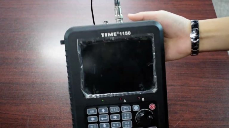 Digital Ultrasonic Flaw Detector TIME®1150. DAC curve, AVG, AWS D 1.1, NDT instrument.