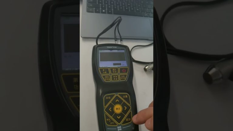 TIME2190 ultrasonic <strong>thickness gauge</strong>,FRP thickness,steel thickness, echo to echo mode through coating