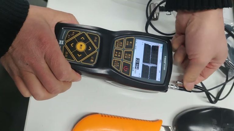 TIME2190 ULTRASONIC THICKNESS GAUGE A/B scan, thickness measurement, fiber glass, FRP thickness.