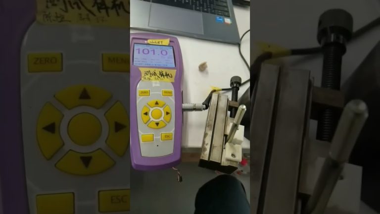 Làm thế nào để sử dụng máy đo độ dày lớp phủ TIME2605? Đo độ dày lớp phủ của thanh.
