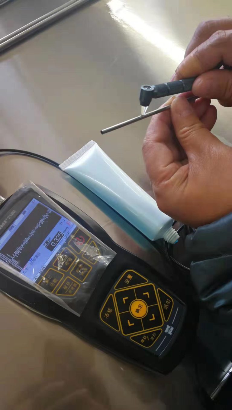 Factors affecting ultrasonic <strong>thickness gauge</strong>.