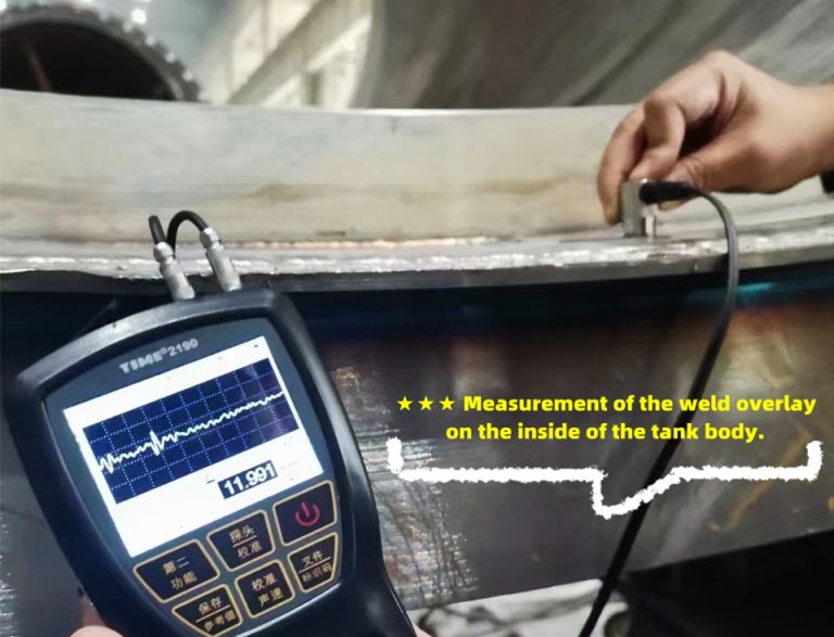 Ultrasonic Thickness Gauge TIME2190 with A/B scan.