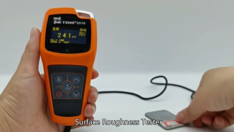 Vérification de la surface de mesure du testeur de rugosité, fournisseur bon marché du testeur de rugosité.