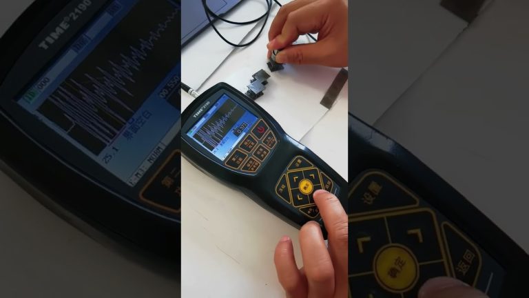 Medidor de espesor ultrasónico TIME2190, medición de espesor de material súper fino, medidor de espesor.